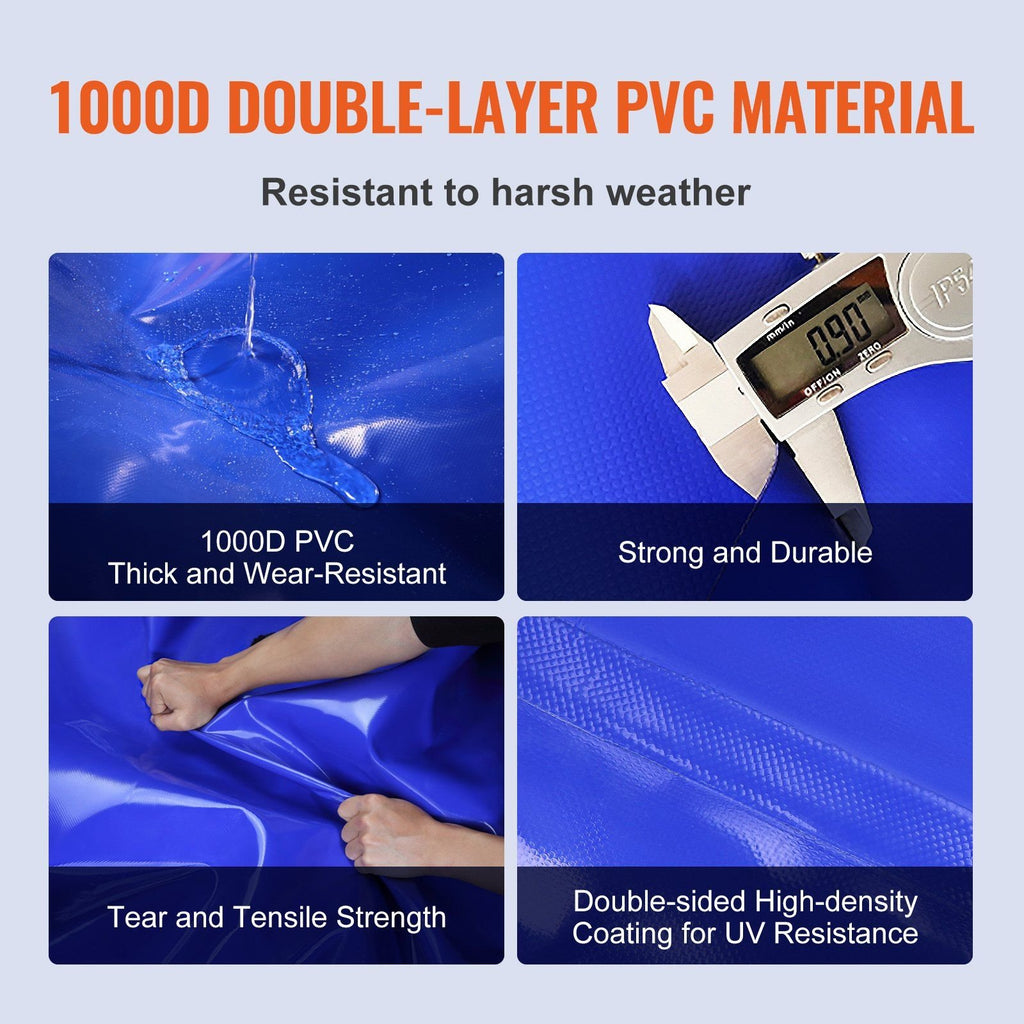 VEVOR Collapsible Water Bladder – Portable PVC Storage for RV & Camping