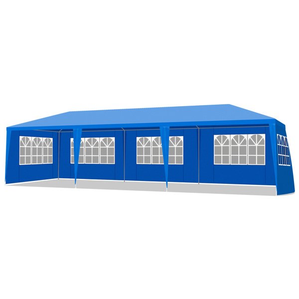 Outdoor Party Tent – Waterproof Canopy with 6 Removable Sidewalls