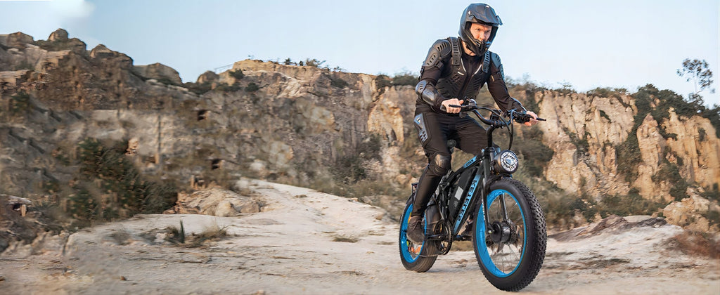 KETELES Electric Bike – 48V 23AH Dual 1000W Motors, 26"x4.0 MTB