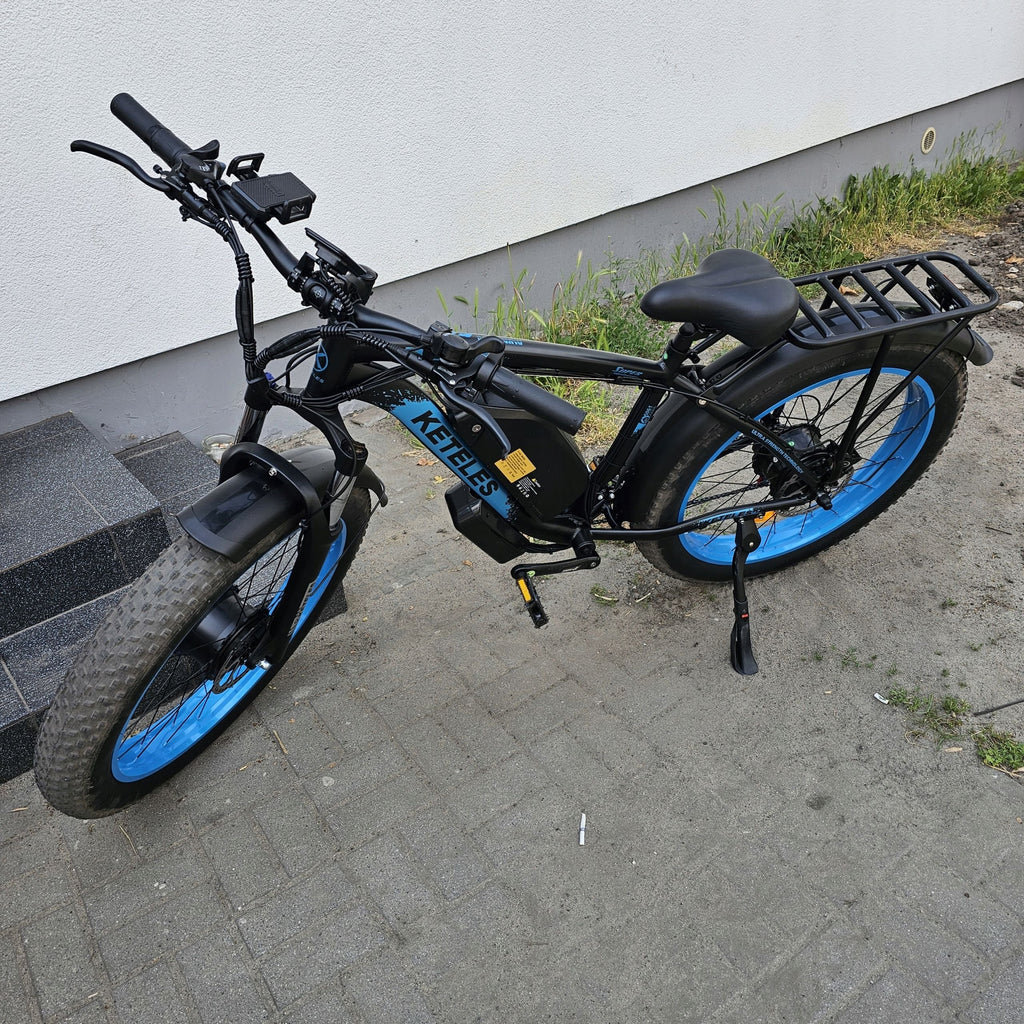 KETELES Electric Bike – 48V 23AH Dual 1000W Motors, 26"x4.0 MTB