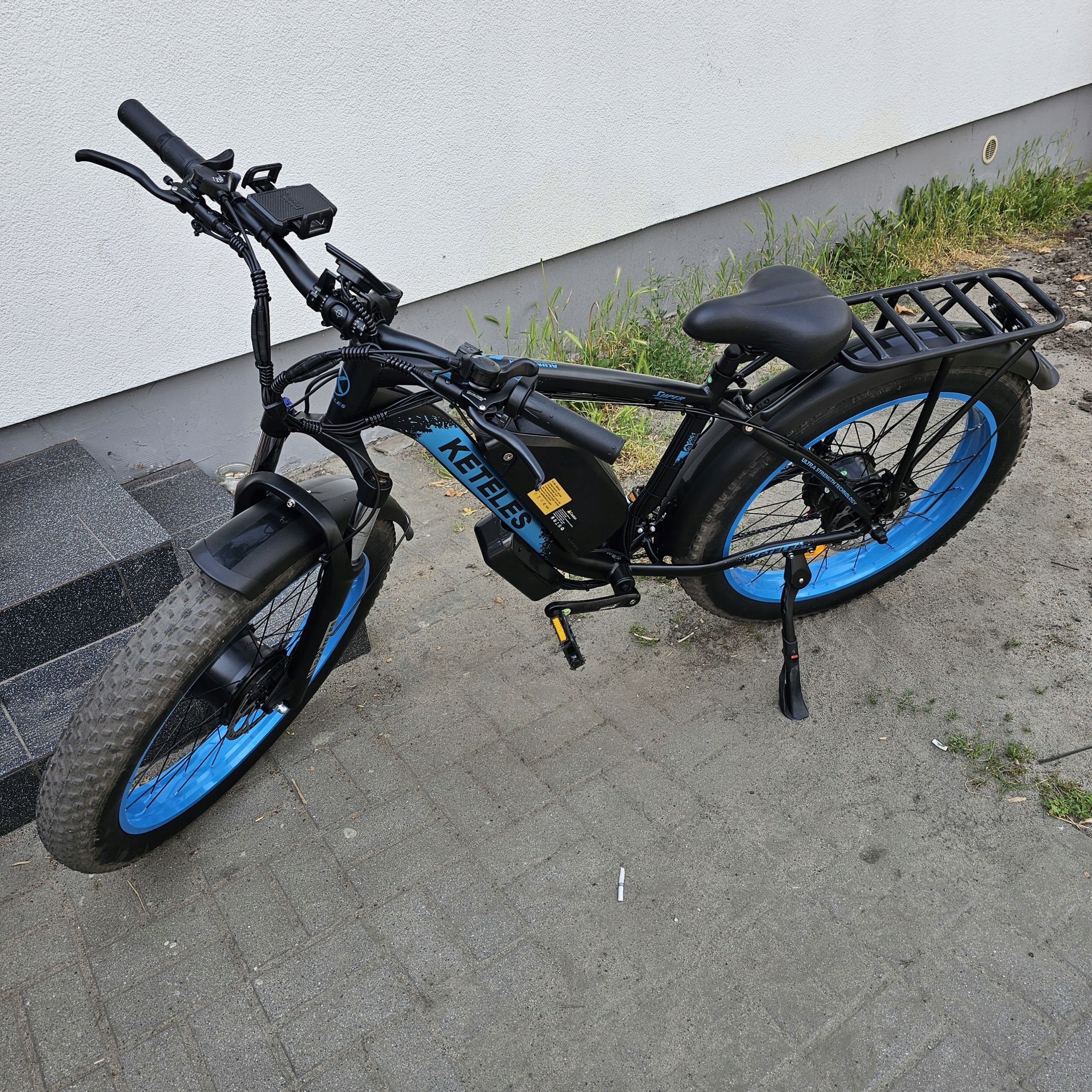 KETELES Electric Bike – 48V 23AH Dual 1000W Motors, 26"x4.0 MTB