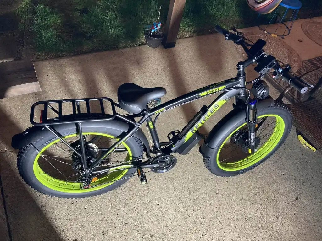 KETELES Electric Bike – 48V 23AH Dual 1000W Motors, 26"x4.0 MTB