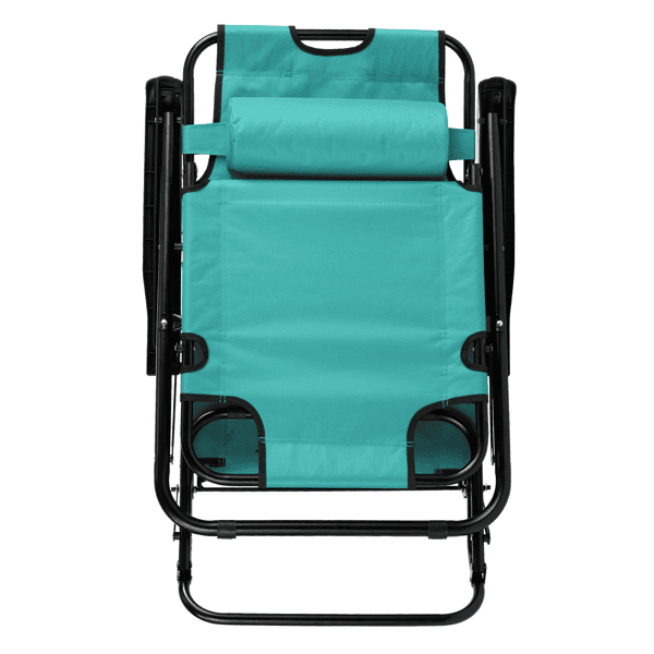 Portable Dual Purposes Extendable Folding Reclining Chair