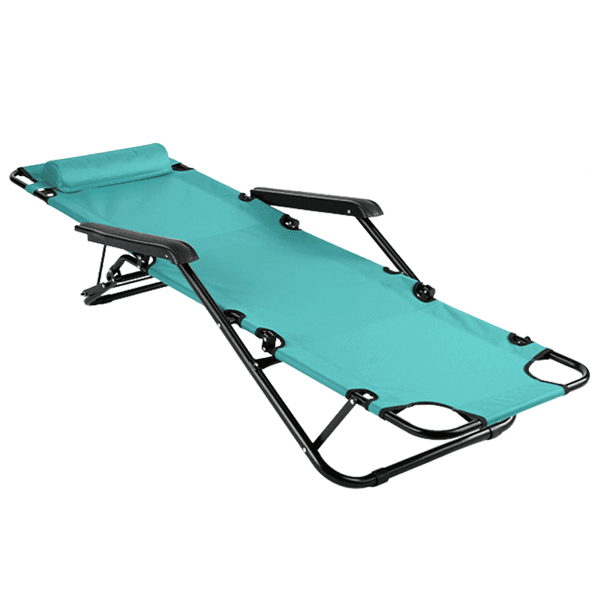 Portable Dual Purposes Extendable Folding Reclining Chair