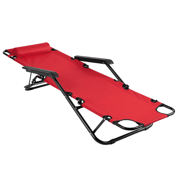 Portable Dual Purposes Extendable Folding Reclining Chair