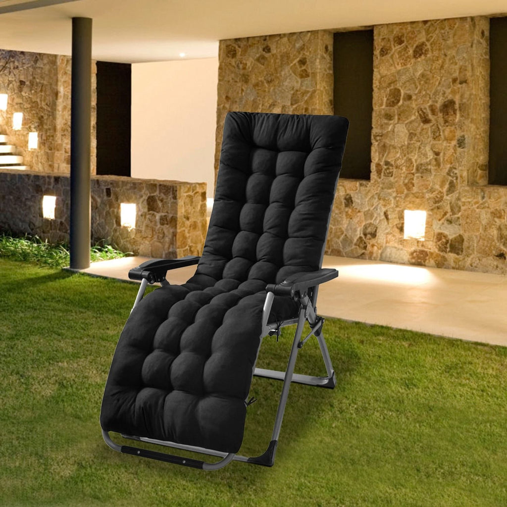 71" x 22" Plus Chaise Lounger Cushion - Outdoor Patio Recliner Pad
