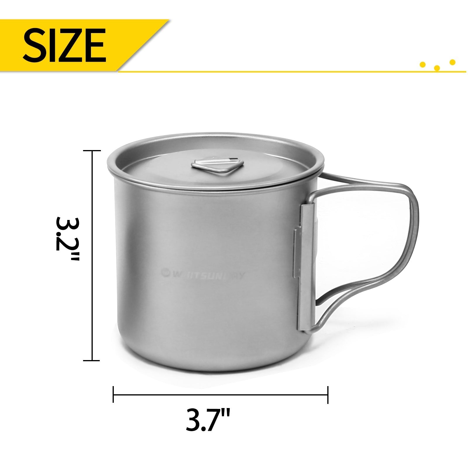 Whitsunday Titanium Pot / Mug / Cup