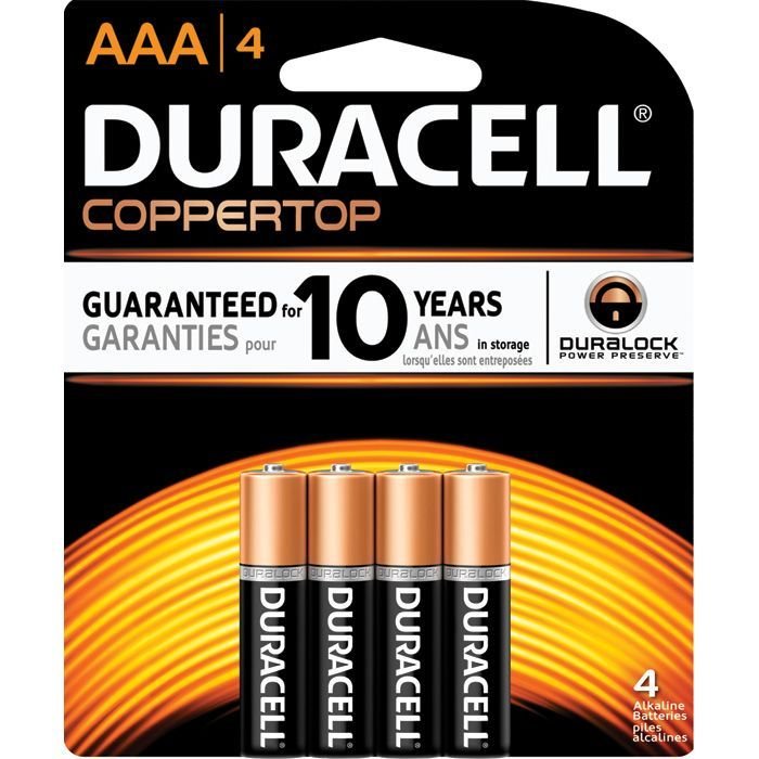 Duracell Coppertop Alkaline Batteries