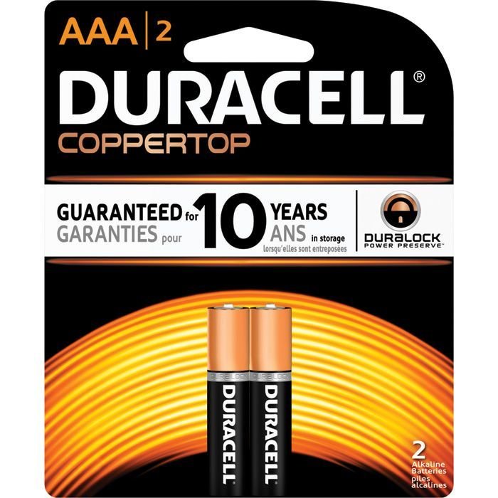 Duracell Coppertop Alkaline Batteries