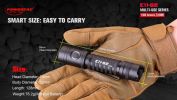 E11-G2 -1300 Lumen Rechargeable EDC Flashlight