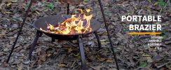 Whitsunday Wood Burning Fire Pit - BBQ Grill