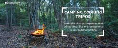 Whitsunday Camping Tripod for Outdoor Campfires & Cooking