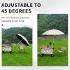 Whitsunday Sunshade SPF 50+ Adjustable Umbrella for Wagon