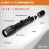 ZX-1XL 18650 LED Tactical Flashlight Kit