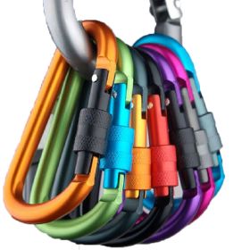 Aluminum D-Ring Locking Carabiner