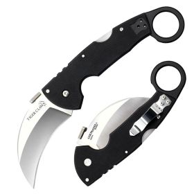 Cold Steel 3.5" Tiger Claw Plain Edge Folding Pocket Knife