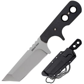 Cold Steel Mini Tac Tanto Fixed Blade Knife 3-3/4" Plain Blade