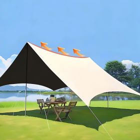 UV Protection Beach Canopy, Weather-Resistant & Windproof Pop-Up Shelter