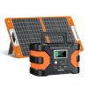 Flashfish - 200W Power Station with Foldable Solar Charger