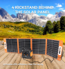 Flashfish - 320W Power Station with 100W Foldable Solar Charger