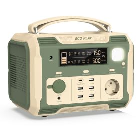 ECO PLAY - 500W Portable Power Statio