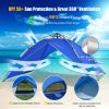 2-in-1 Instant Pop-Up Waterproof Camping Tent for 4 People