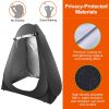 Pop-Up Privacy Tent: Portable Shower & Changing Room with Carry Bag