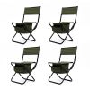 4-piece Folding Outdoor Chair with Storage Bag