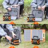 Flashfish - 200W Power Station with Foldable Solar Charger