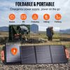 VEVOR 120W Portable Monocrystalline Solar Panel