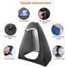 Pop-Up Privacy Tent: Portable Shower & Changing Room with Carry Bag