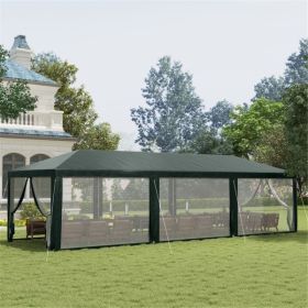 10' x 30' Foldable Canopy, Green