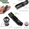 E300 EDC Tactical Flashlight - Single Pack