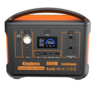 Kingboss Portable Power Station Wireless Charger Solar Generator