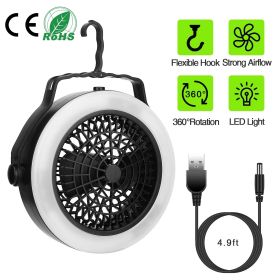 Portable Camping LED Fan