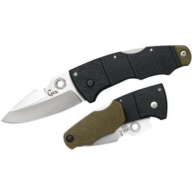 Cold Steel Grik Knife Black/OD Green 3" Blade 6-7/8" Overall