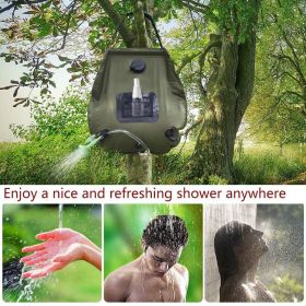 Solar Concentrating Portable Shower Bag