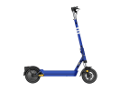 Dual-Suspension Electric Scooter: 43.5-Mile Range, 24 MPH Max Speed, Blue