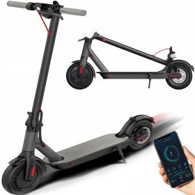 Adult Folding Electric Scooter: 8.5" Tires, 35KM/H, 350W, 36V 10.4Ah, J-03