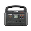 VEVOR Portable Power Station, Solar Generator 999Wh 1000W with 12 Charging Ports