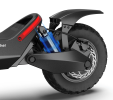 Super Electric Scooter: 31-Miles Max Range, 37 mph Max Speed - Black