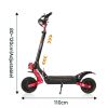 Adult Folding Electric Scooter X7: 1800W*2, 48V, 21Ah Super Motor