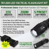 TK120X LED Flashlight Kit