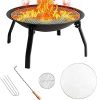 Whitsunday Wood Burning Fire Pit - BBQ Grill