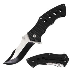 4.75" Closed Spring Opening Assisted Folding Pocket Knife - 2 Color Selection (Color: Two Tone)