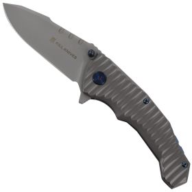 High Quality D2 Steel Ball Bearing Spring Assist Pocket Knife - 3 Color Selection (Color: Nemesis)