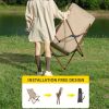 Whitsunday Outdoor Folding Butterfly Camping Chair