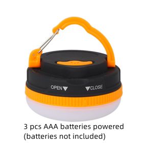 Tent Light With Waterproof Magnetic Absorption (Items: 3pcs AAA Batteries)