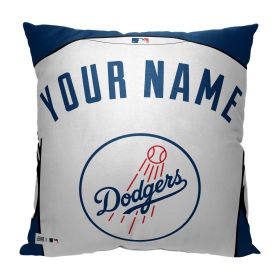 OFFICIAL MLB Jersey Personalized Pillow (Team: Dodgers)