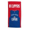 OFFICIAL NBA Jersey Personalized Beach Towel